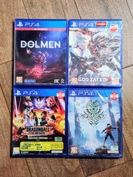[PS5 可玩] PS4 全新 有中文 Dolmen One Piece Odyssey 海賊王 七龍珠 破界鬥士 God Eater 3 噬神者3 // 價錢每隻$100=1 // 交收方法請睇內文