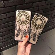 捕梦网风铃iphone7plus手机壳磨砂壳苹果iphone6splus外壳8p软边