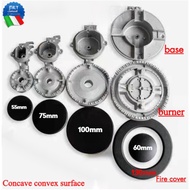 High Quality European style Gas hob burner Cooker & Oven Hob Gas Burner Crown & Flame Cap Cover Univ