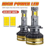 2pcs Car LED Bulb Dual Copper Bulb H1 H4 H7 H11 9005 HB3 9006 HB4 9012 HIR2 High Low Beam LED Bulb F