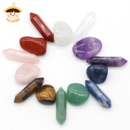 〔8C05〕 14pcs Seven Chakra Energy Healing Stone Natural Crystal Gemstone Ornaments Gifts 〔8C〕