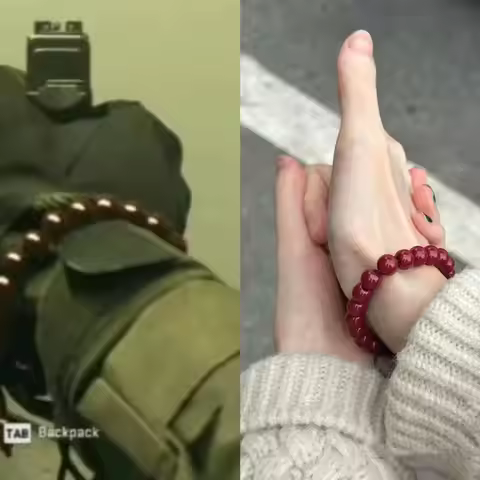Game Call of Duty Ghost Tactical MWII War Halloween Konig Cosplay Unisex Agate Bracelet Props