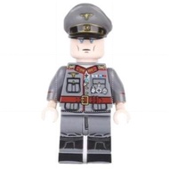 WW 2 German Field Marshall Erwin Rommel (Plastic toy and less than 2 inches)