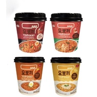 Yopokki Rapokki Cup (150g)I Ramen Noddle Rice Cake Hot&Spicy Cheese Kimchi Sweet&Spicy