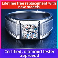 KAFANDENG | D Color Moissanite Stylish Powerful Ring 0.5 Carat