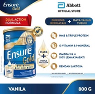ENSURE GOLD VANILA  COKLAT 800 GRAM/800GR/DULU 850 GRAM/900 GRAM/900GR