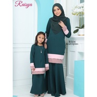 NEW ARRIVAL KURUNG RAISYA SEDONDON RS04 EMERALD GREEN | BAJU LEBARAN