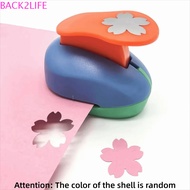 BACK2LIFE Flower Furador, Random Color 7*6*4cm DIY Paper Cut Puncher, Punches Maker Labor Saving Cre