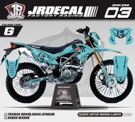 DECAL KLX BF SUPERMOTO FULLBODY-DEKAL STICKER KLX 150 BF TOKYO JAPAN KEREN -DEKAL 150 BF EXTREME SUP