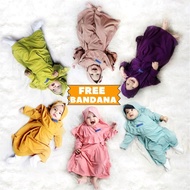 Terlaris! GAMIS Bayi NEWBORN ORIGINAL Zalira Kids | Gamis bayi