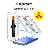 [2 Pack] Spigen Samsung S25 / S24 Screen Protector Glas.tR EZ Fit  6.2” Tempered Glass 9H Hardness