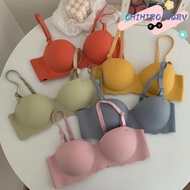 Chihiro 1ZQRV - Candy-Colored Smooth & Support Push-Up Bra for Women