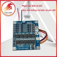 4S 30A circuit charges balance and protects 3.2V iron battery, used for iron batteries 32650, 32700,