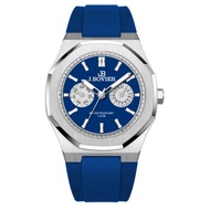 J.Bovier Silicon Strap Quartz Unisex Watch B28-22586-SUCU