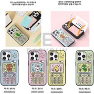 🇰🇷 KOREA LINE FRIENDS minini bnini minini conini minini selini minini lenini RETRO PHONE MAGNET CARD