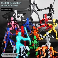 dummy 13 action figure Transforming Toys Multi-Joint Action Figure 3d Transforming Mecha Children's 