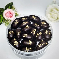 Biskut Kuih Raya Almond London 1biji Badam 50pcs Coklat Kuih Biskut Paling Laris 2024