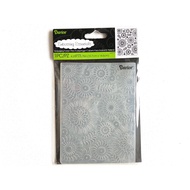 Darice Circle Floral Embossing Folder A6