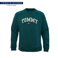 Tommy Hilfiger เสื้อสเวตเชิ๊ต ผู้ชาย รุ่น XM0XM06318 L6K - สีเขียว