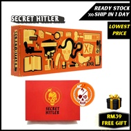 Secret Hitler Dramatic Social Deduction Board Game Card Game Fun Family Friends Adults Monopoly Were