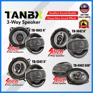 TANBX TB-1042 4" / TB-1342 5” / TB-1642 6" / TB-6942 6"X9" Coaxial Car Speaker