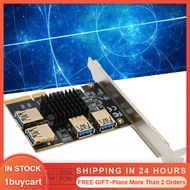 1buycart PCI‑E Riser Card  16X Slot Adopting Plug in Design Gpu for Windows XP/Win7/Win8/Win10/LNUX 