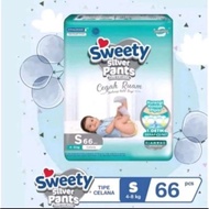 Sweety silver fit pants S66 can be instant for 2 hours