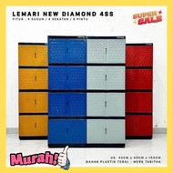 4-Tier Plastic Wardrobe | Plastic Wardrobe | 4-Tier Wardrobe | Diamond Wardrobe CHEAP PROMOTION