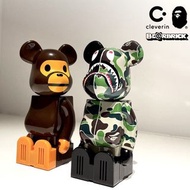 cleverin Bearbrick Bape & Milo