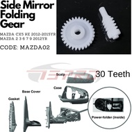 Mazda02 - Mazda CX5 KE 2012-2015yr Mazda 2 3 6 7 9 2012yr model Side Mirror Folding Motor Gear Cermi