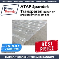 ATAP Spandek Transparan bahan PP (Polypropylene)