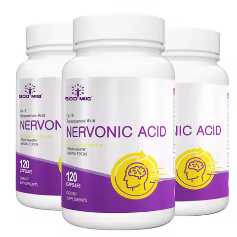 Nervonic Acid Brain Supplement - Enhance Memory Focus & Clarity, Supports Mood Balance, Brain Health