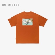 DR MISTER "Sole Lover" Sneakerella Broad Tee - Rust Orange