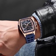 Men's multi-functional timer watch with rubber strap  waterproof timer