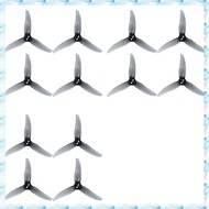 [R Q M U] 6Pairs 3525-3 3-Blade PC Propeller 1.5mm Three-Hole for 1806-2004 Motor for FPV Freestyle 