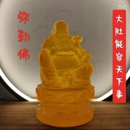 Home Worship Glass Maitreya Buddha Temple Buddha Statue
