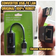 USB to LAN 100% Robot Lan network 10/ 100mbps Adapter usb to Lan Ethernet usb to internet cable conv
