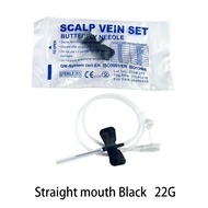 Pet One Use English Packaging Straight Butterfly Infusion Needle Double Wing Infusion Needle Safety 