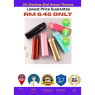 7 Colours 500ML Bounce Thermos Bottle Double-Layer Stainless Steel Botol Vacuum Flask Thermos Bottle