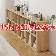 Freestanding Bookshelf Wall-Mounted Grid Cabinet Storage Cabinet Bookshelf Combination Living Room S