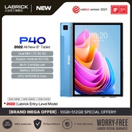 TOP1 2022 LABRICK P40 8 Inches 1280*800 Tablet PC 4G Dual SIM Android 10 5G WiFi Online Classroom Meeting for Student 6GB 8GB 10GB RAM 128GB 256GB 512GB ROM