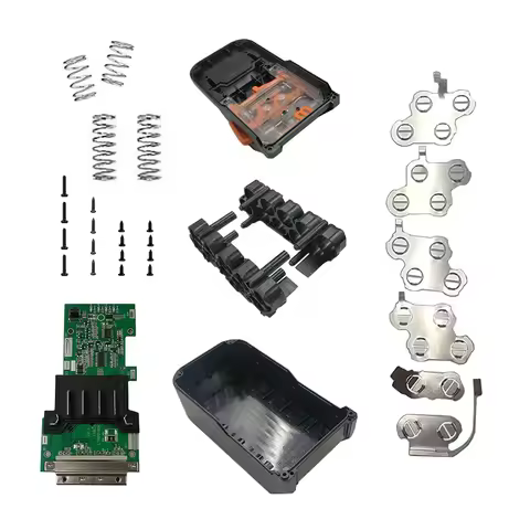 dawupine Li-ion Battery Case Charging Protection Circuit Board Label Box For AEG RIDGID 18V 3.0Ah 9.