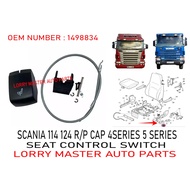 SEAT CONTROL SWITCH SCANIA 114 124 4S 5S R/P CAB 1498834 LORRY TRUCK AKSESORI