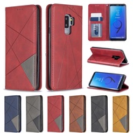 SAMSUNG GALAXY S9 PLUS S9 BFX Leather phone cover case casing