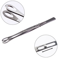 Tongs27Stainless Steel Forceps Needle Tube Piercing Stainless Steel Cross-Opening Piercing Tool Pier