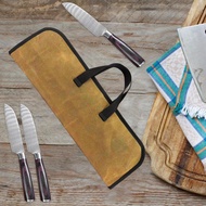 [lzdxwcke3pu] Chefs Knife Roll Bag Chef Knife Bag Pocket Stain Resistant Knives Pouch for