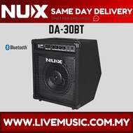 *SAME DAY DELIVERY* NUX DA-30BT Bluetooth Personal Monitor Amplifier Drum Bass Keyboard Amp (DA30BT 