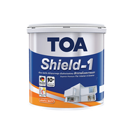 TOA Shield-1 สี 8292 (Quick Silver) ชิลด์ วัน สีน้ำเกรดพรีเมียมคุณภาพสูง ทนทานมากกว่า 10 ปี ผนังสวย 