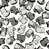 Tennis dampener กันสะเทือน  เทนนิส แมว 3 สี น่ารักพร้อมส่ง