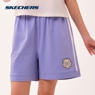 Skechers สเก็ตเชอร์ส กางเกงขาสั้นผู้หญิง Women Game On Iconic Shorts - SL126W152-01C7